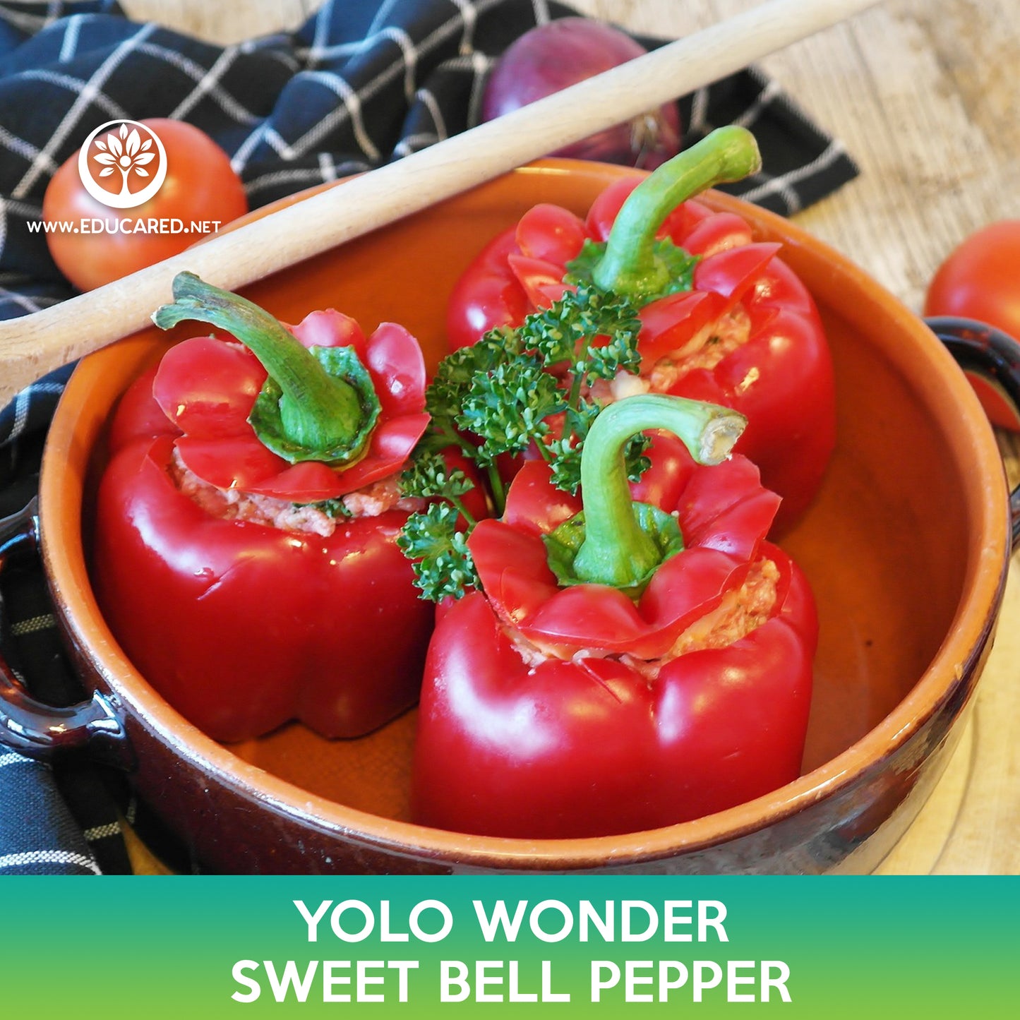Yolo Wonder Sweet Bell Pepper Seeds